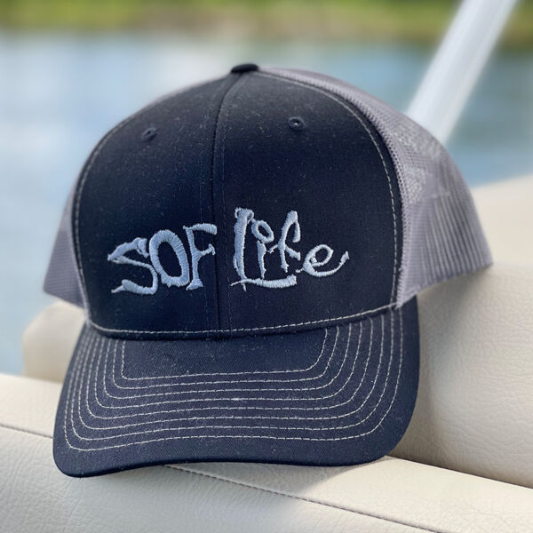 SOF Life Black/Gray Trucker Cap Thumbnail